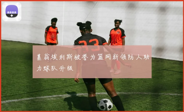 基翁埃利斯被誉为篮网新领防人助力球队升级